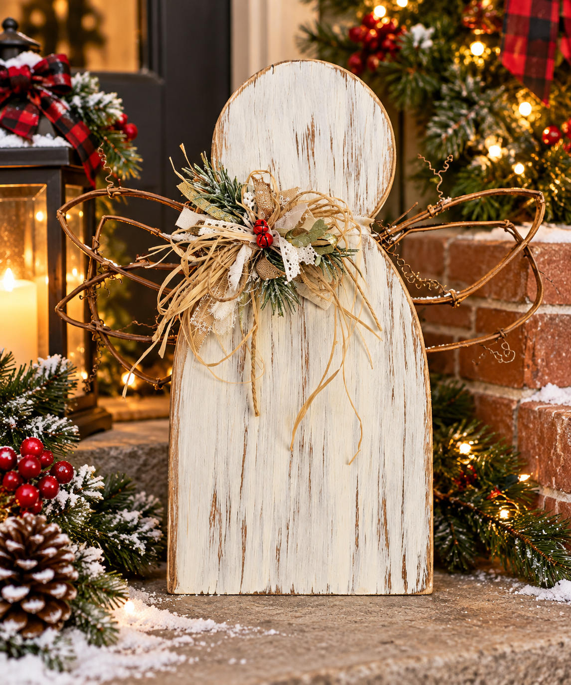 Handcrafted Wooden Angel