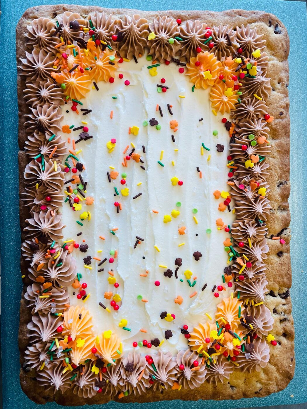 Chocolate Chip Cookie Cake