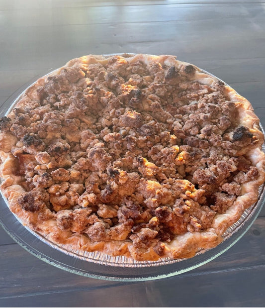 Dutch Apple Crumble Pie