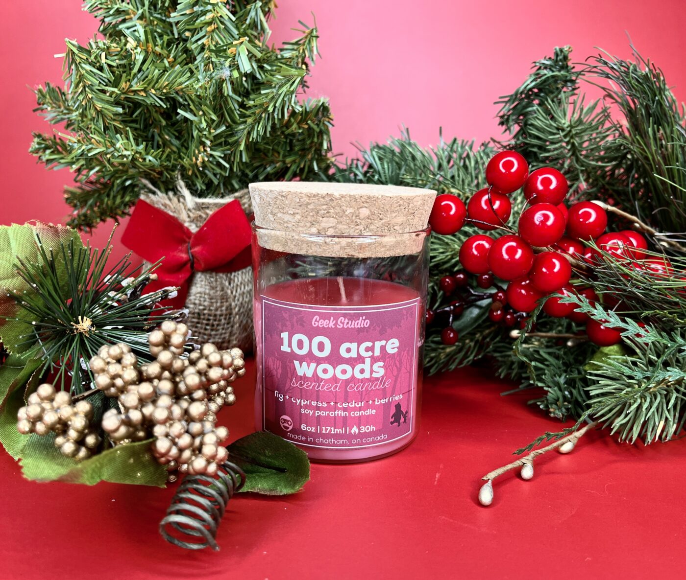 100 Acre Woods Candle (Fig & Berry Woods)