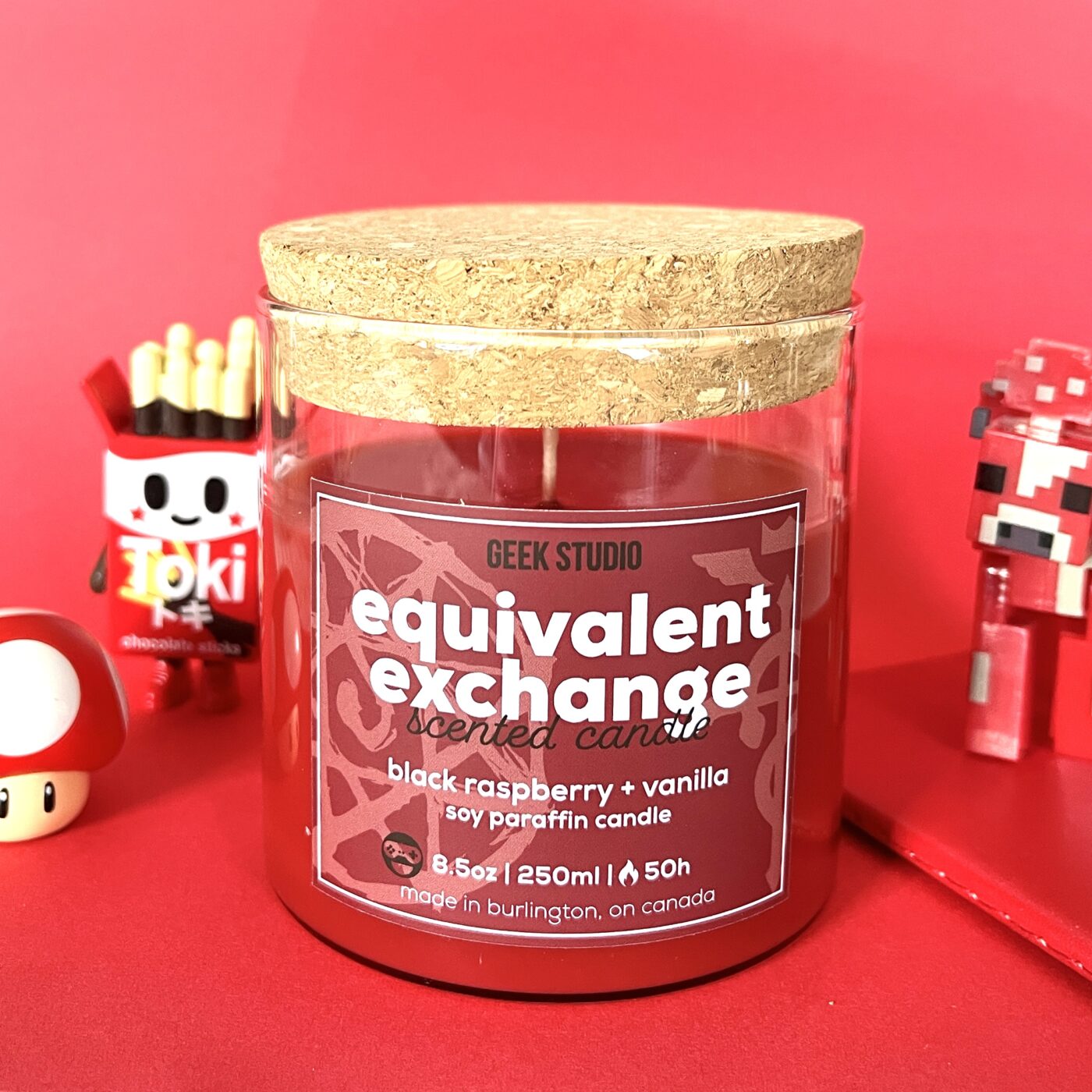Equivalent Exchange Candle (Black Raspberry Vanilla)