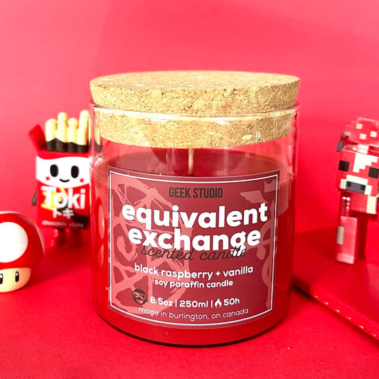 Equivalent Exchange Candle (Black Raspberry Vanilla)