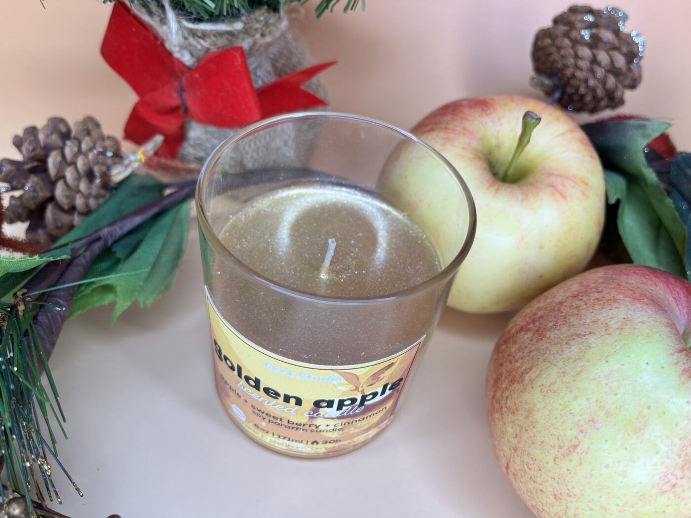 Golden Apple Candle (Apple Berry Spice)