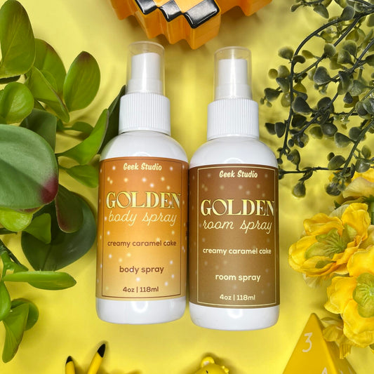 Golden Room Spray | Body Spray
