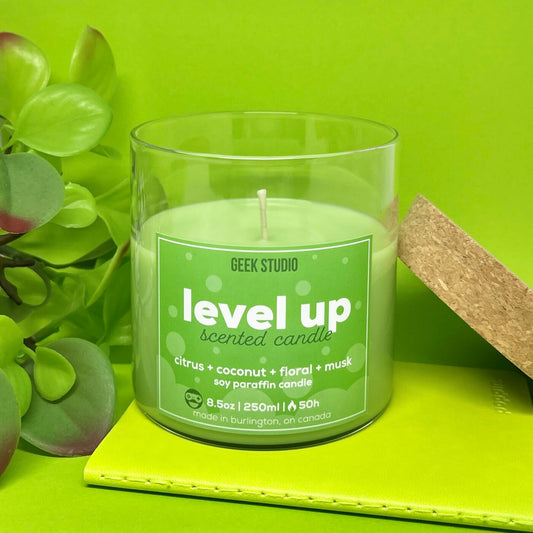 Level Up Candle (Coconut Cactus Blossom)