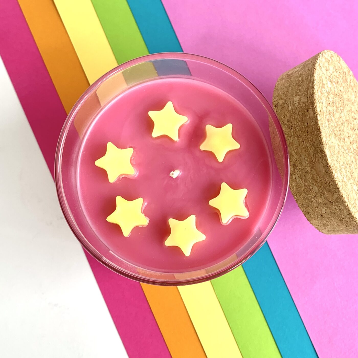 Moon Prism Candle (Lemon, Strawberry & Vanilla Musk)