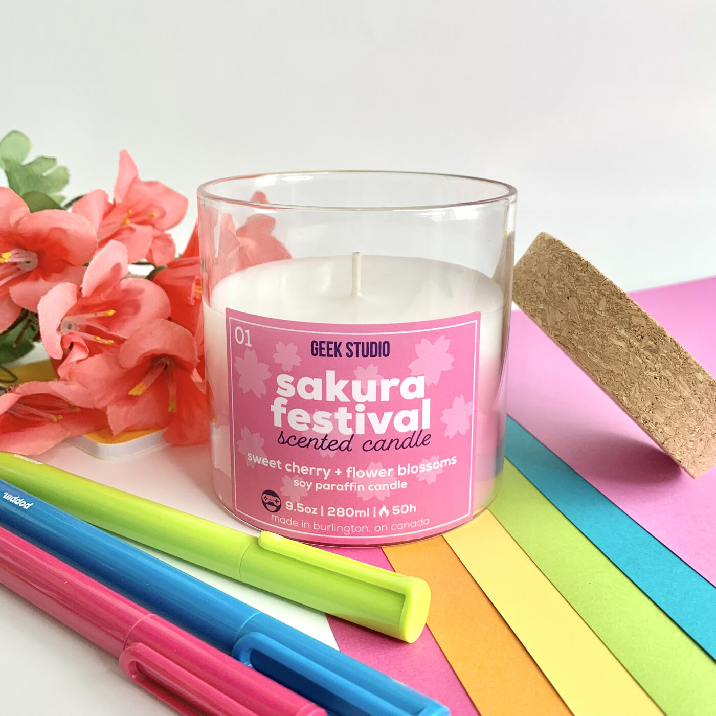 Sakura Festival Candle (Cherry Blossom)