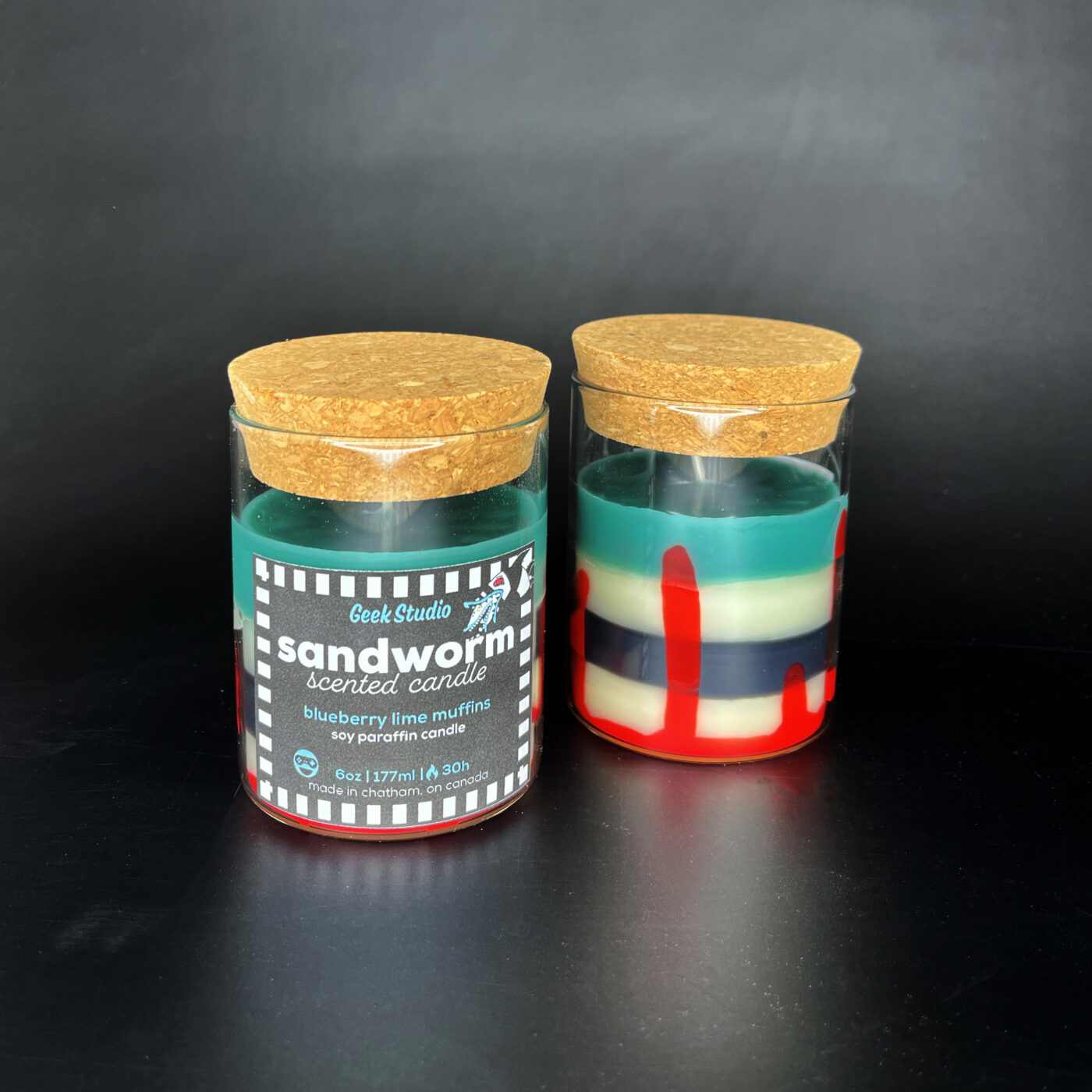 Sandworm Candle (Blueberry Lime Muffins)