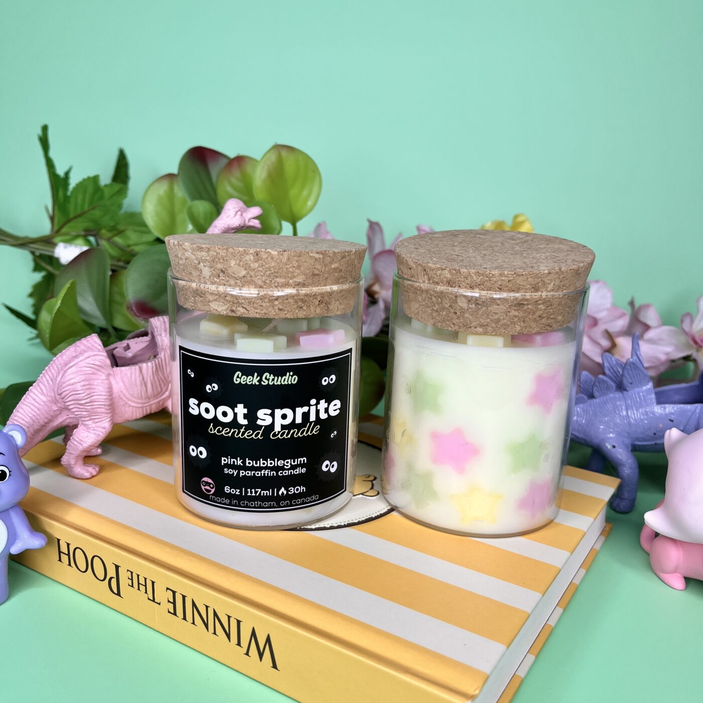 Soot Sprite Candle (Pink Bubblegum)