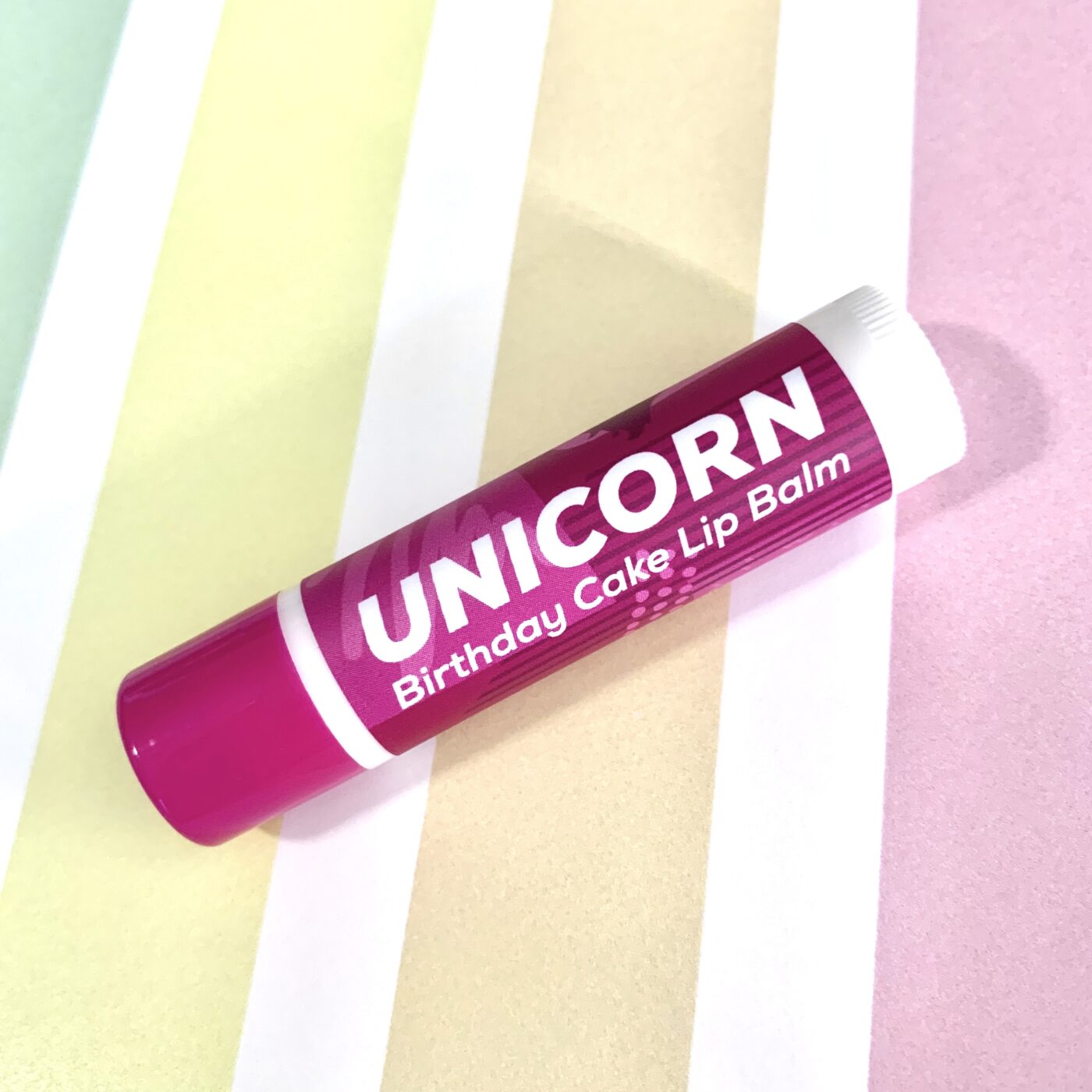 Unicorn Birthday Cake Lip Balm