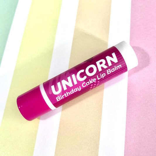 Unicorn Birthday Cake Lip Balm