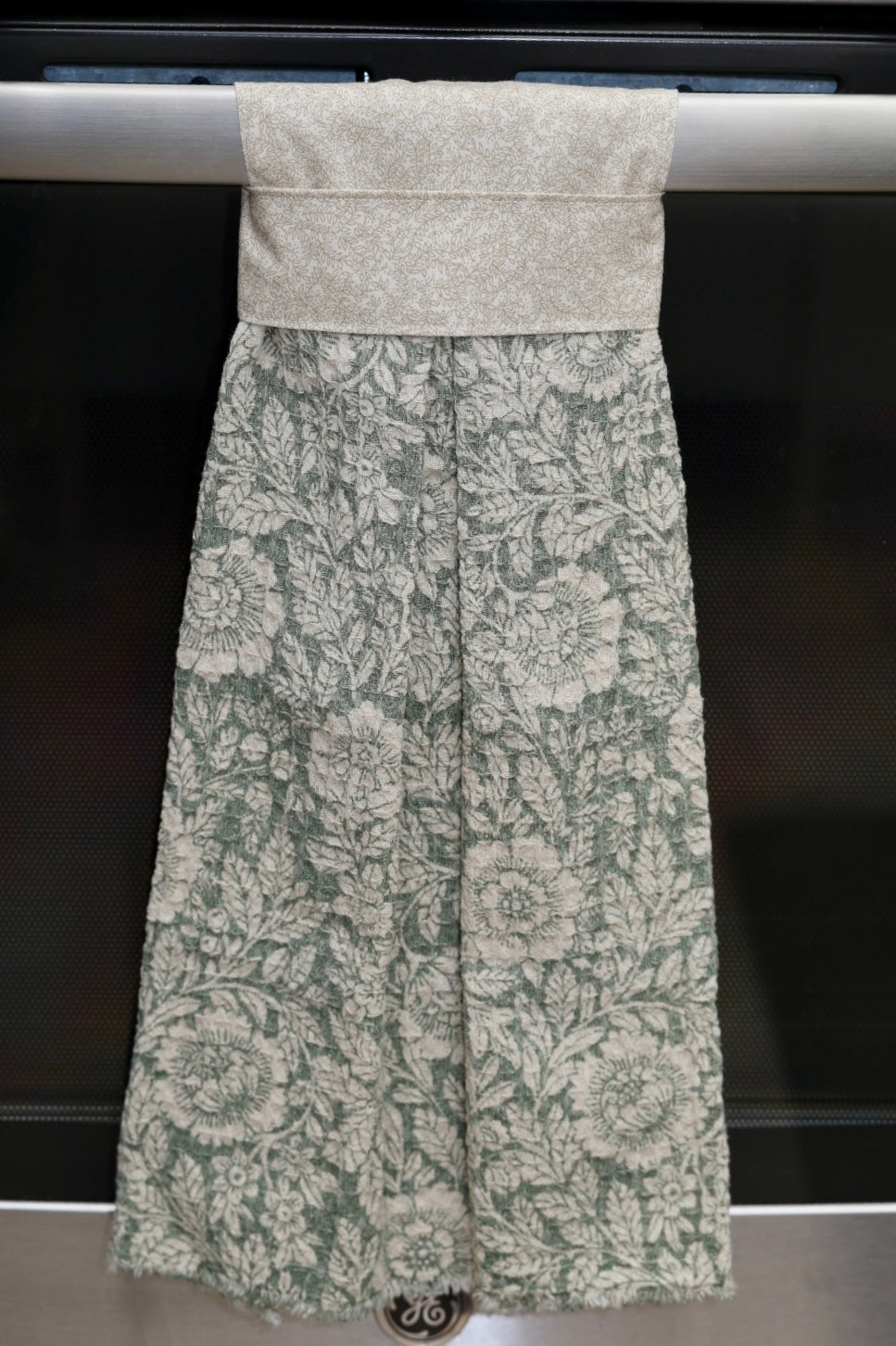 Modern Hanging Tea Towel (Floral Themed)