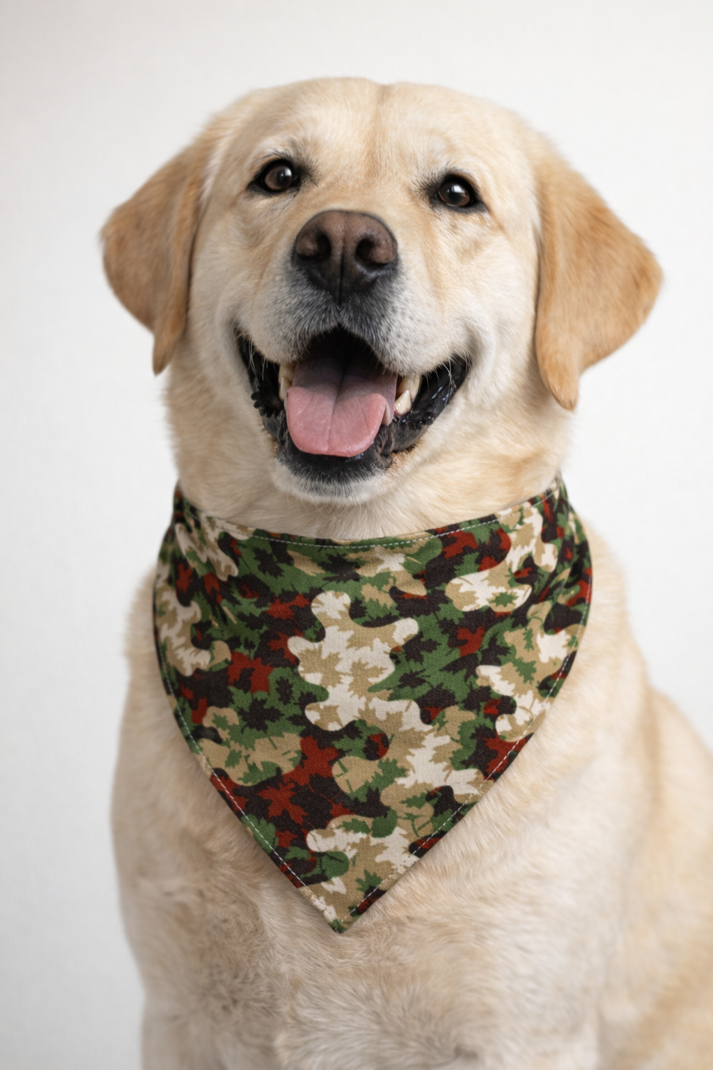Camouflage (Maple Leaf) Dog Bandana