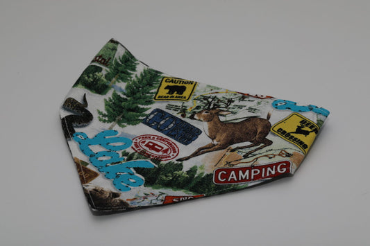 Camping (Deer) Dog Bandana