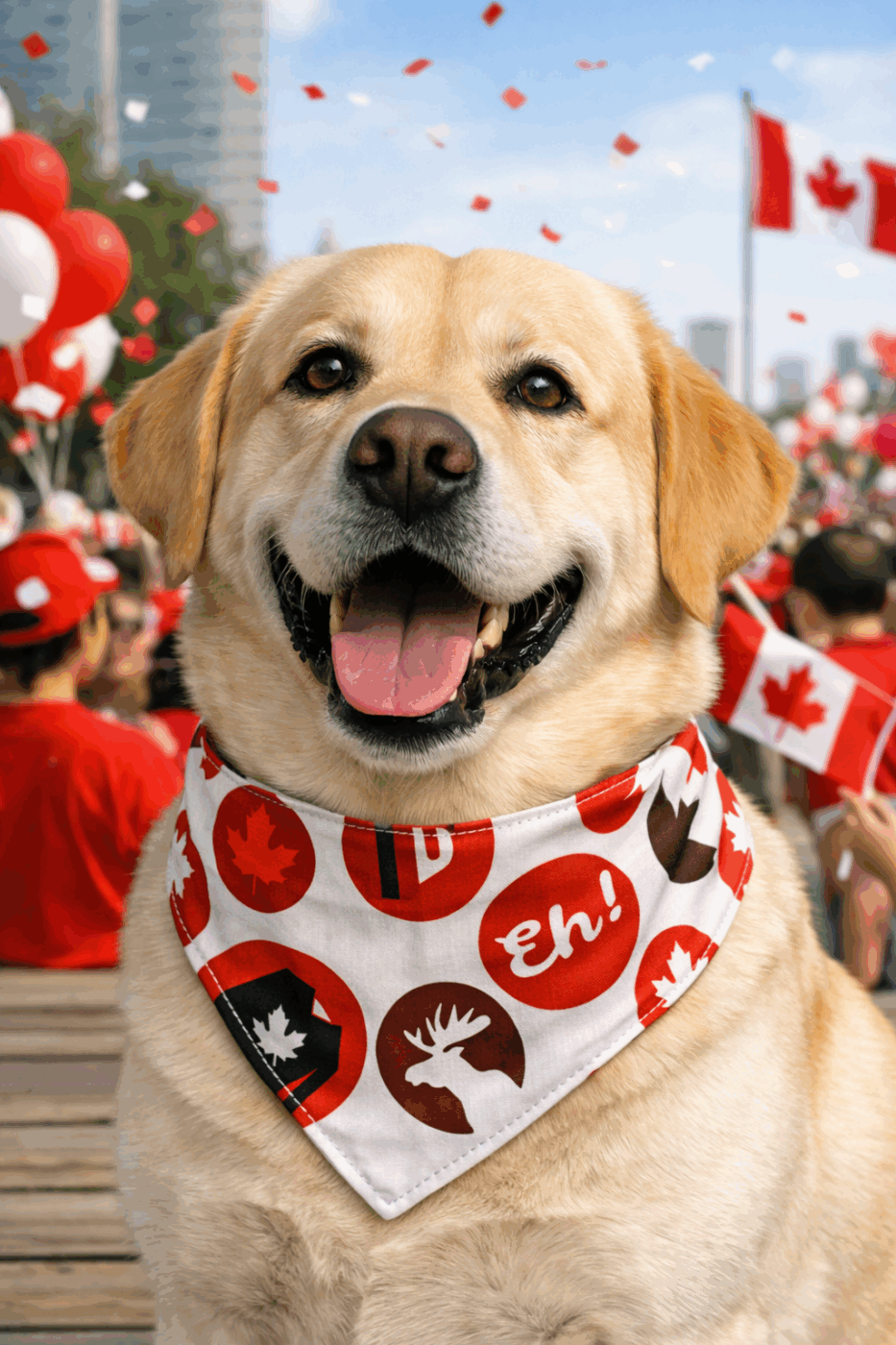 Canada (Eh) Dog Bandana