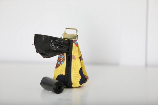Poop Bag Holder – Keychain (Independant Woman Design)