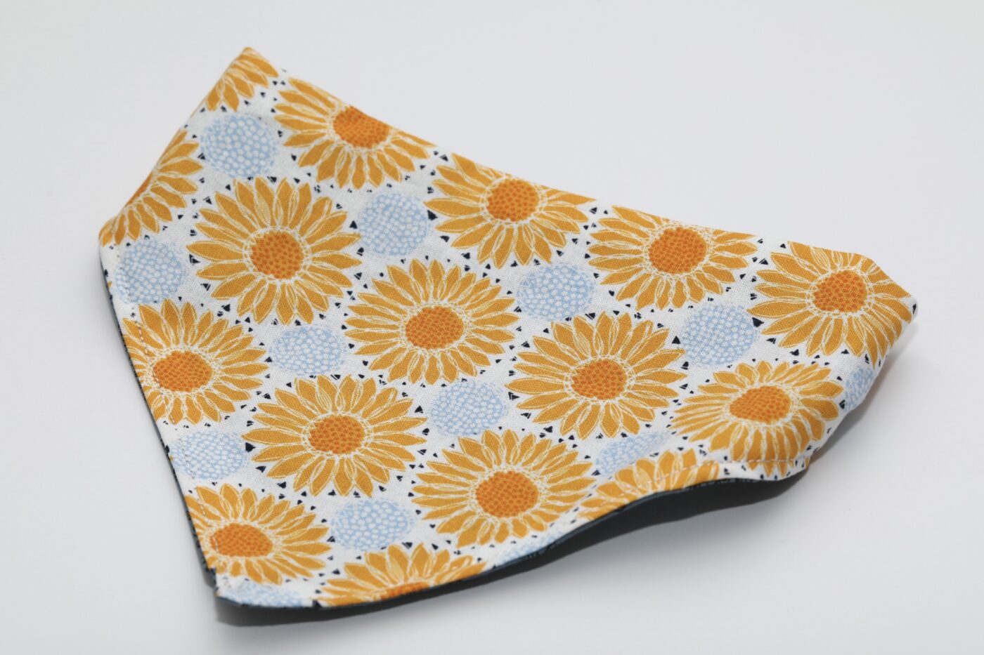 Yellow Floral Dog Bandana