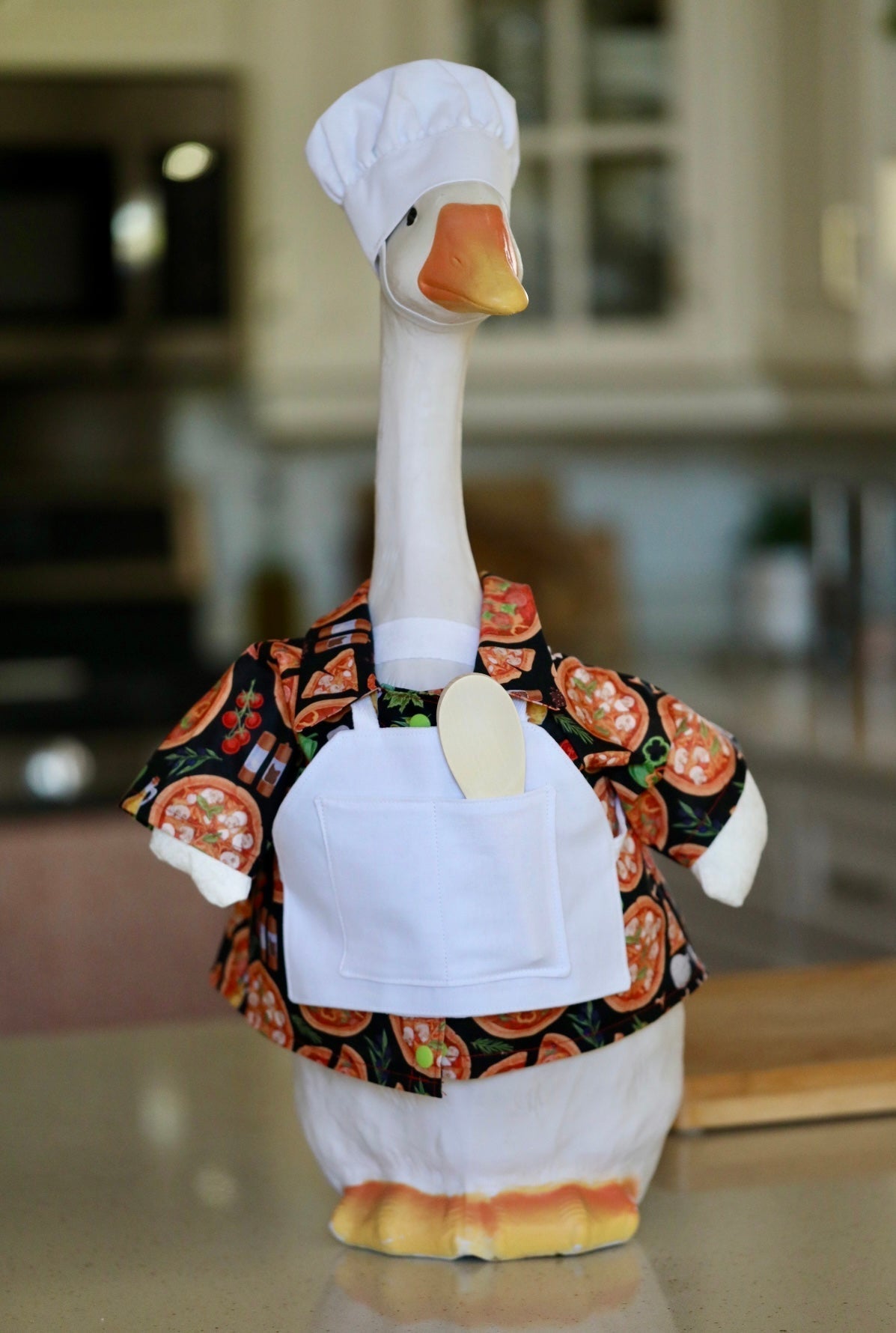 Italian Pizza Chef Porch Goose Costume  (5 pc set)
