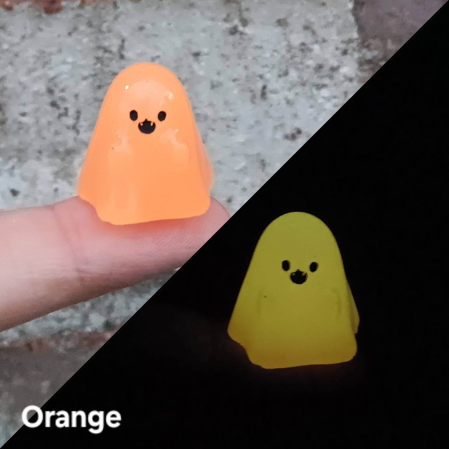 Glow in the dark ghosts - mini
