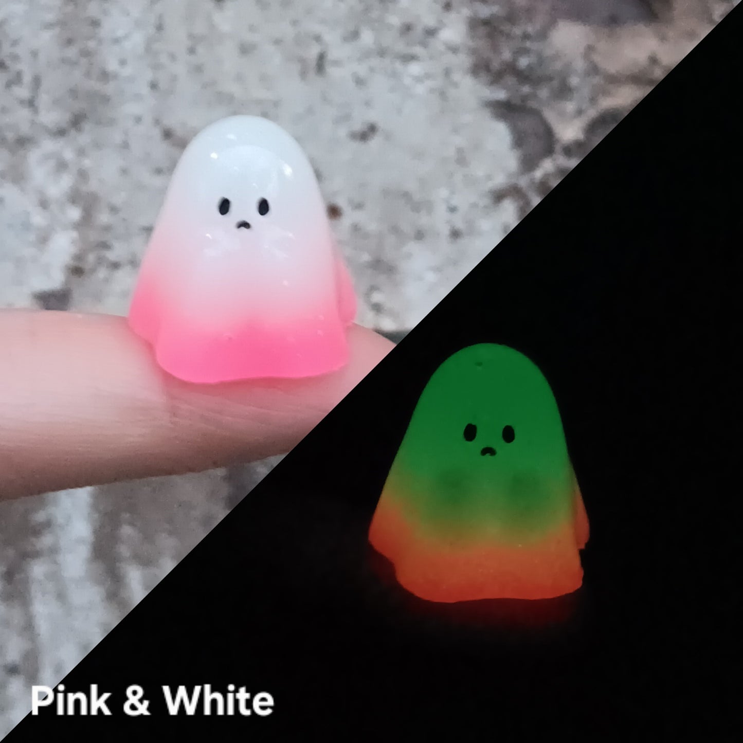 Glow in the dark ghosts - mini