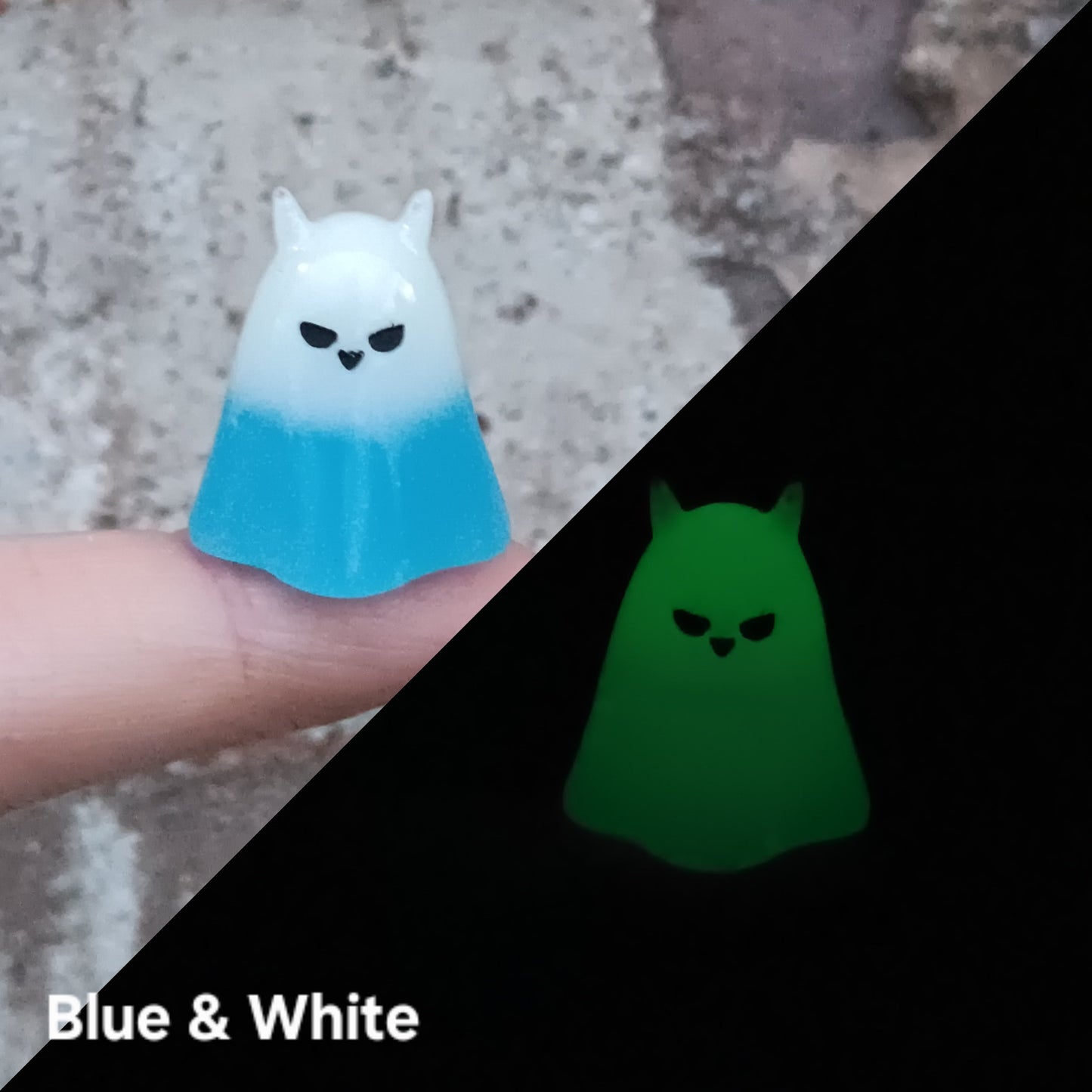 Glow in the dark ghosts - mini