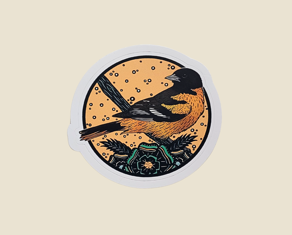Baltimore Oriole (2×2)