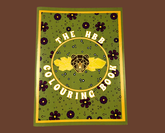 Healing Brown Bear Colouring Book