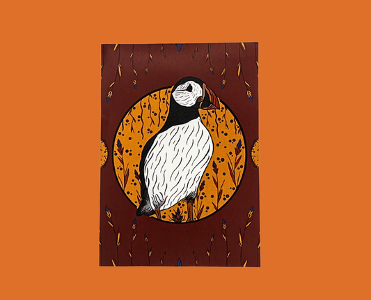 Puffin – Unframed Print (5×7)