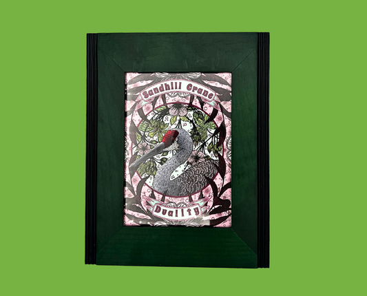 Sandhill Crane - Framed Print (5x7)