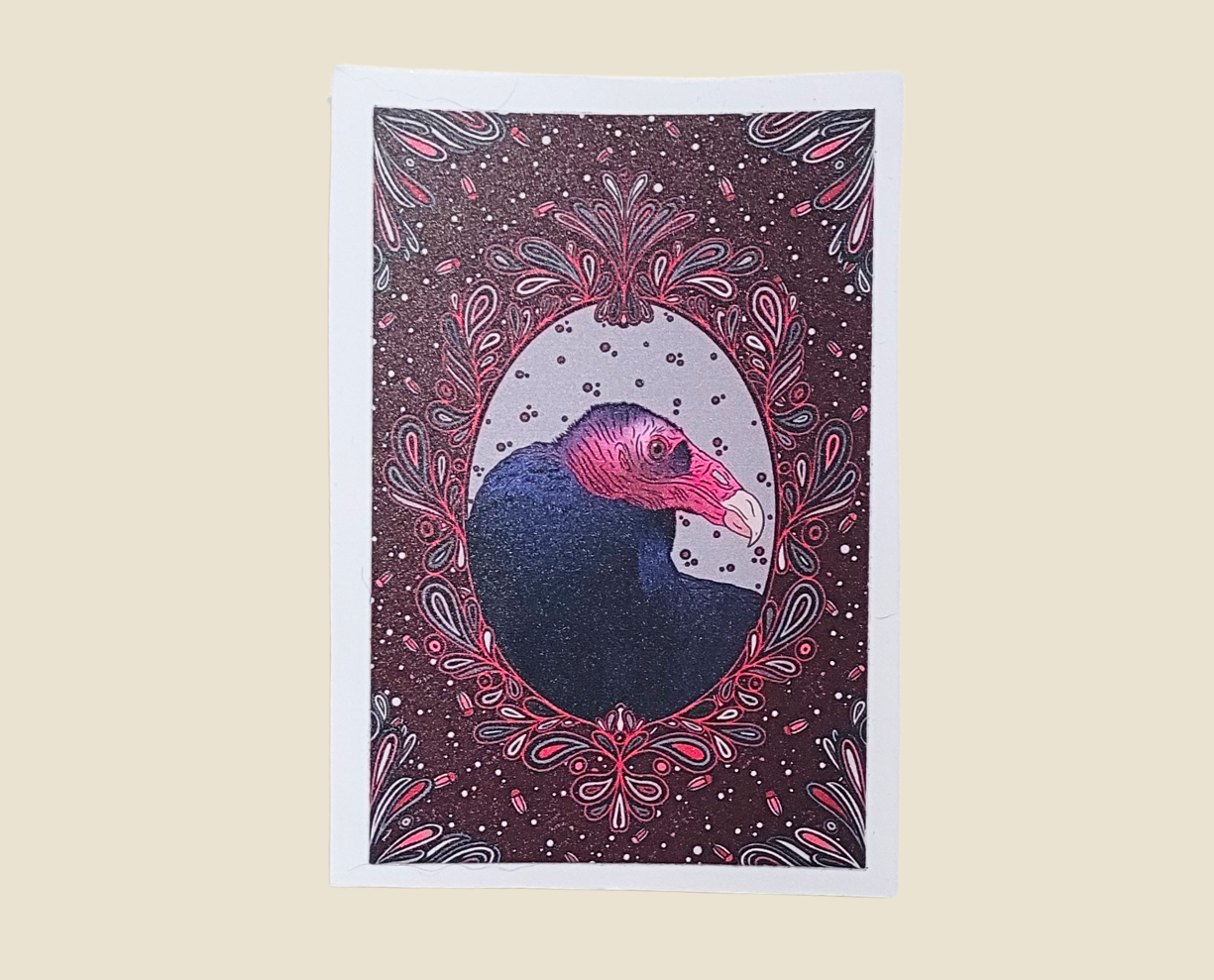 Vinny Vulture Sticker (2×3)