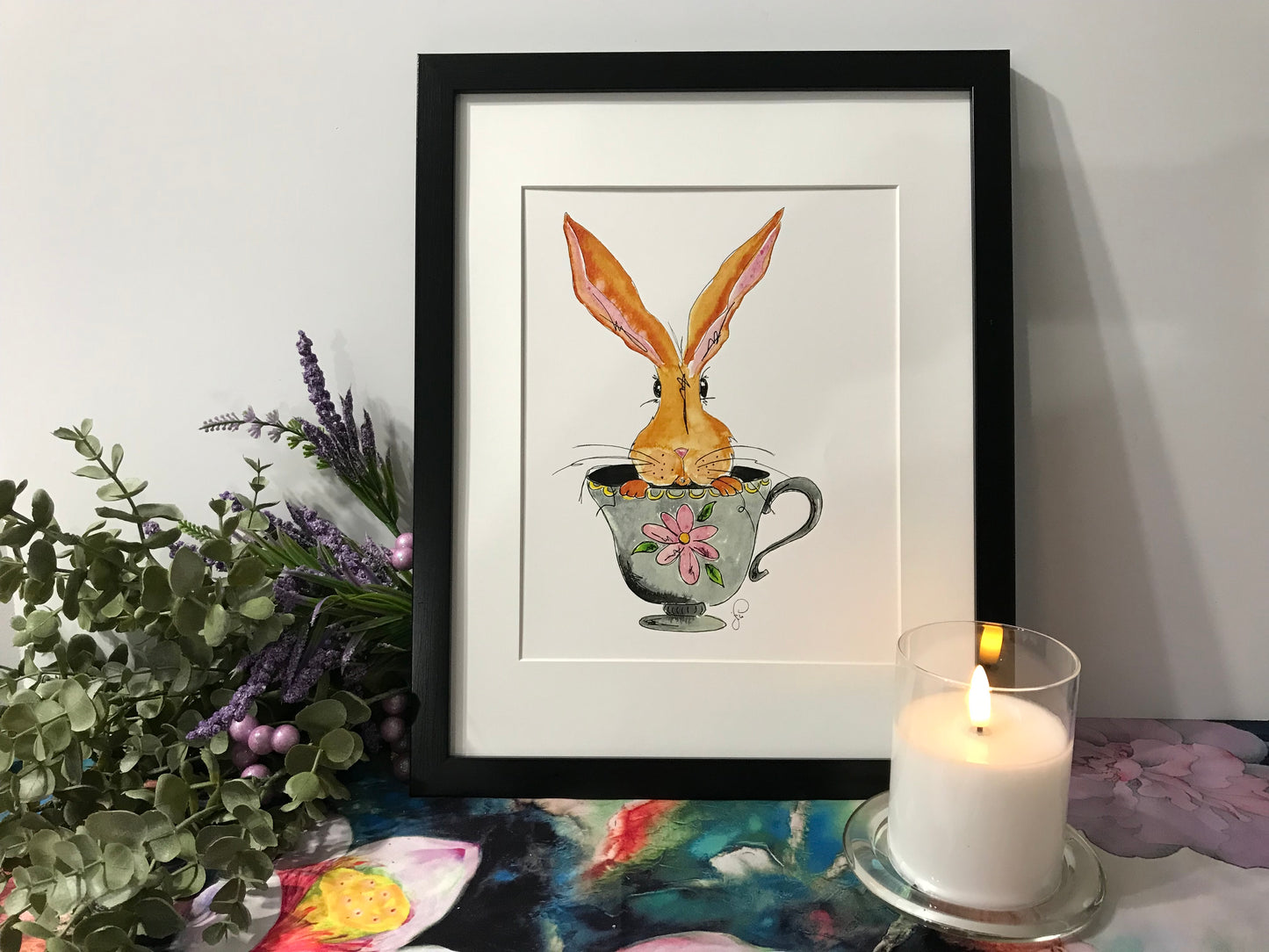 Bunny in Tea Cup