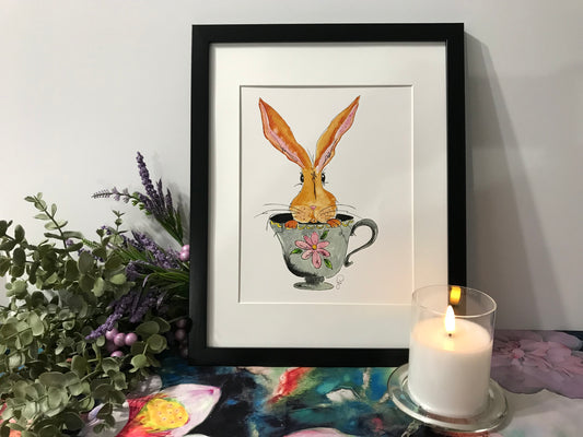 Bunny in Tea Cup