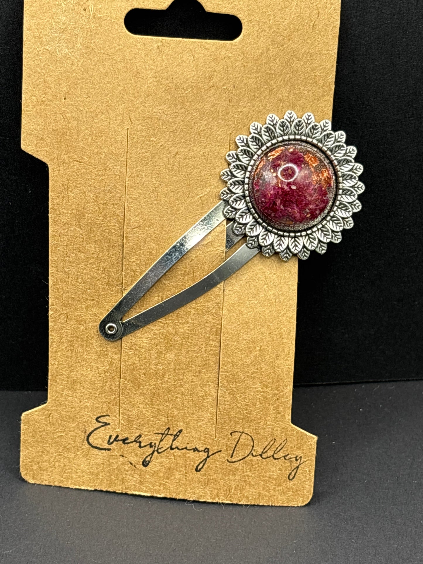Love Lies Bleeding and Copper Hair Clip