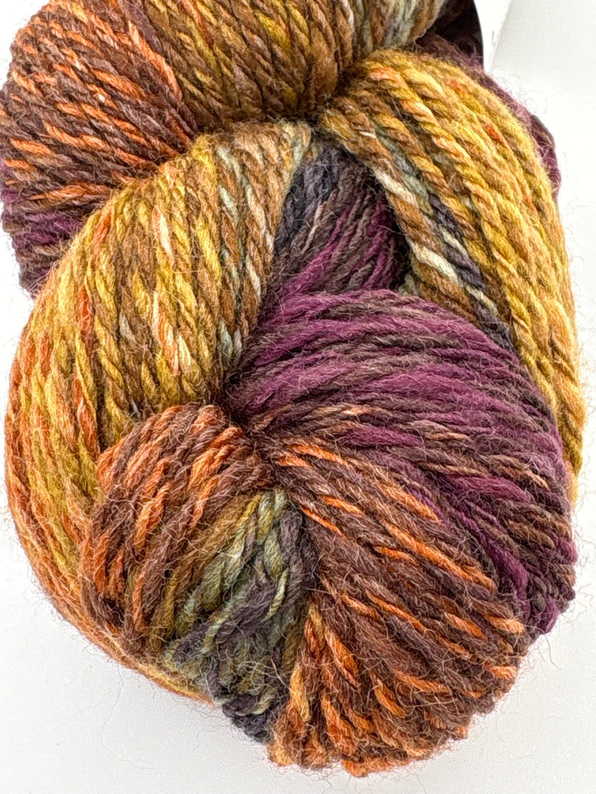 Autumn Wine Handspun Yarn