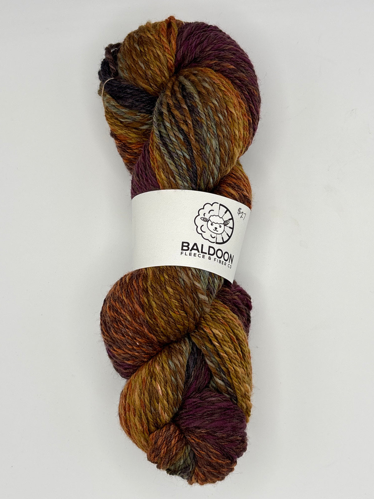 Autumn Wine Handspun Yarn