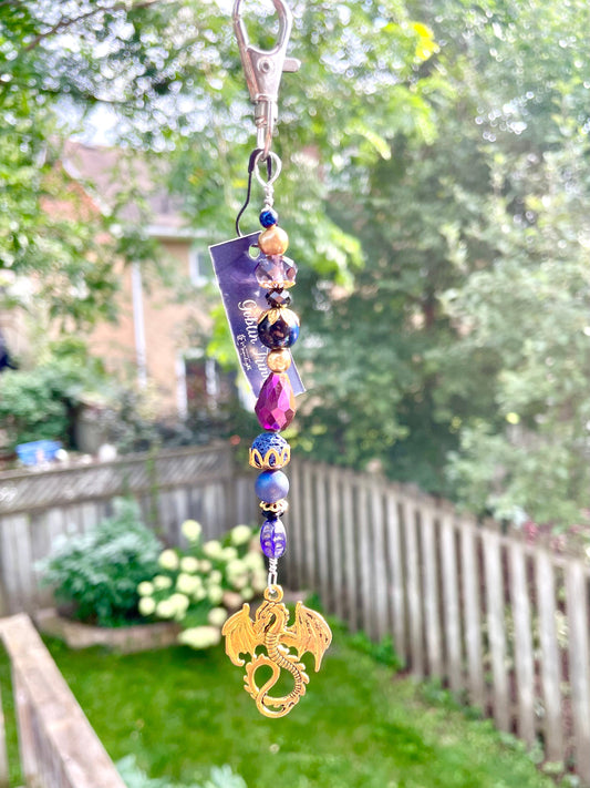 Goblin Trinket Charm Clip - Golden Dragon