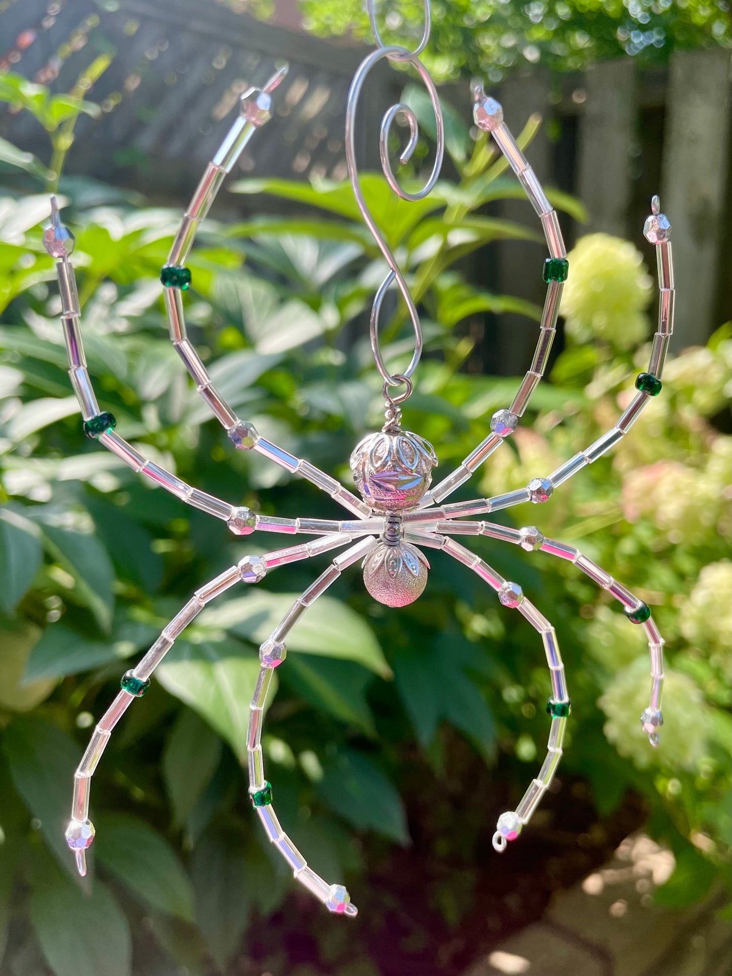 Lucky Spider Decoration  - Emerald