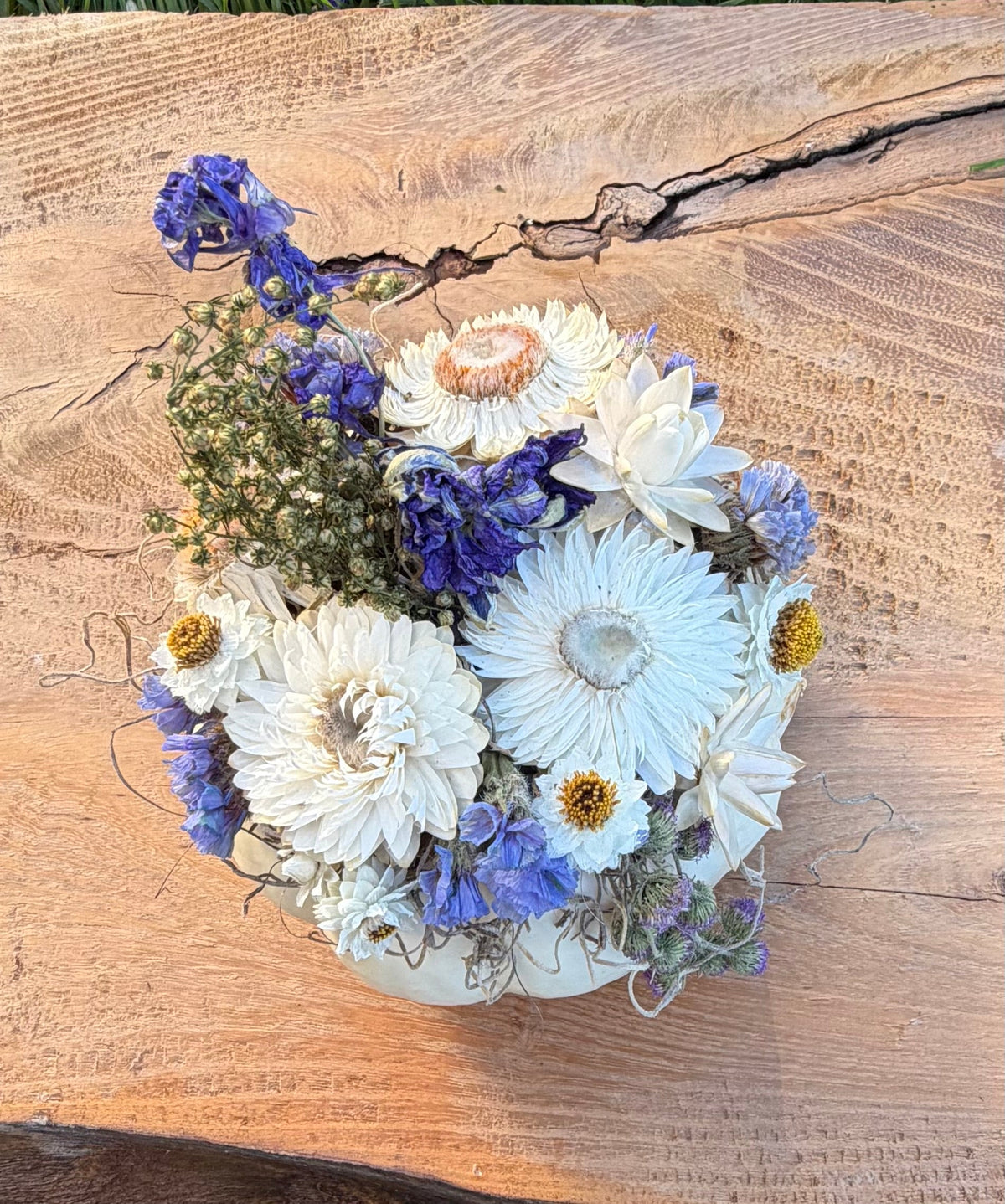 Dried Flower Pumpkins – Long-Lasting Décor ^