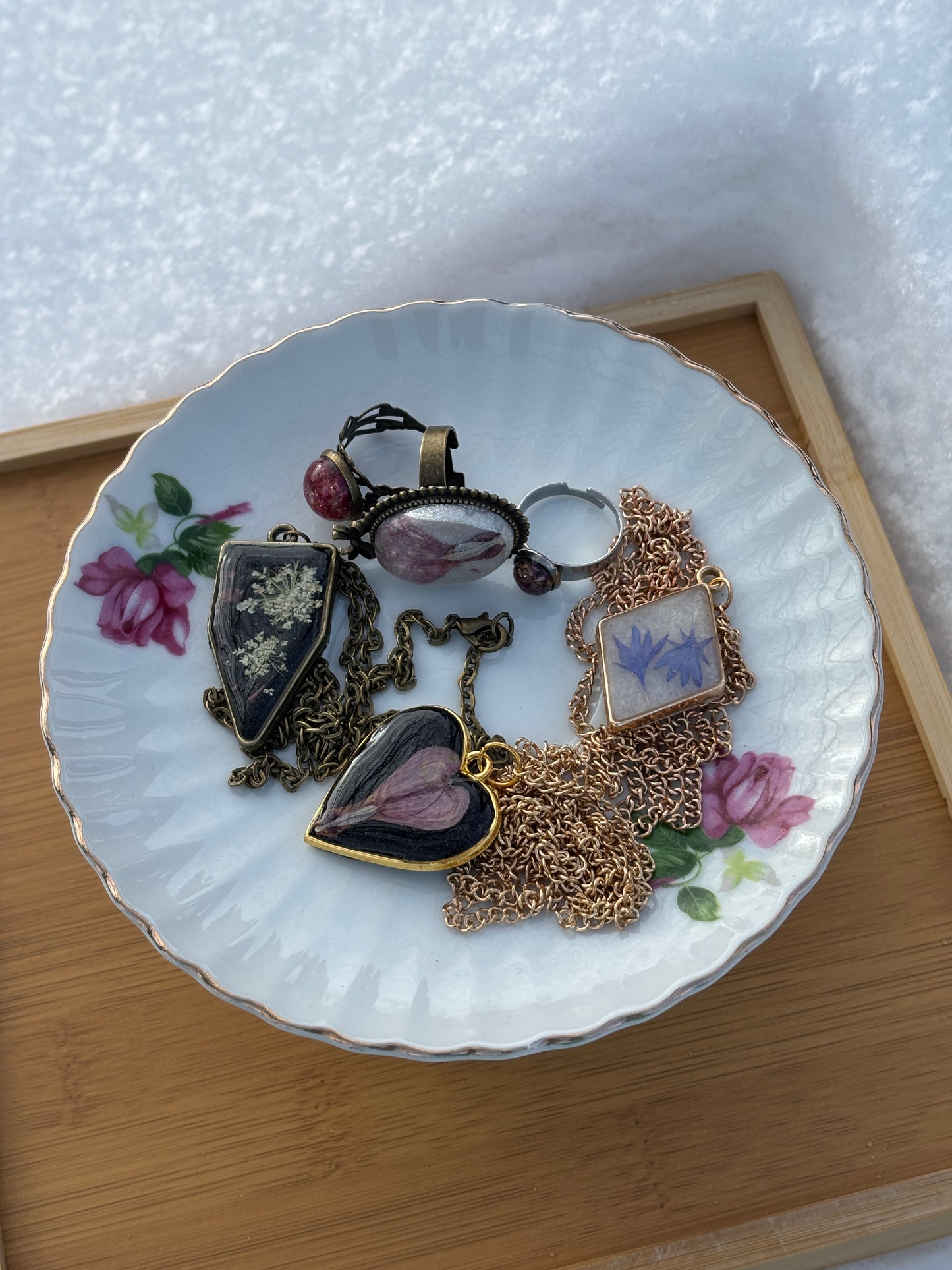 Tea Cup Jewelry Holder