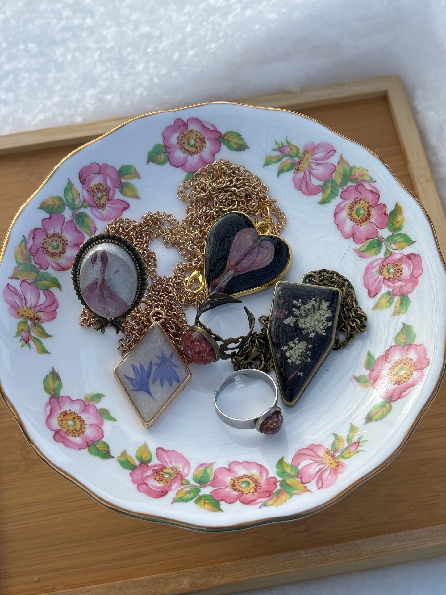 Tea Cup Jewelry Holder