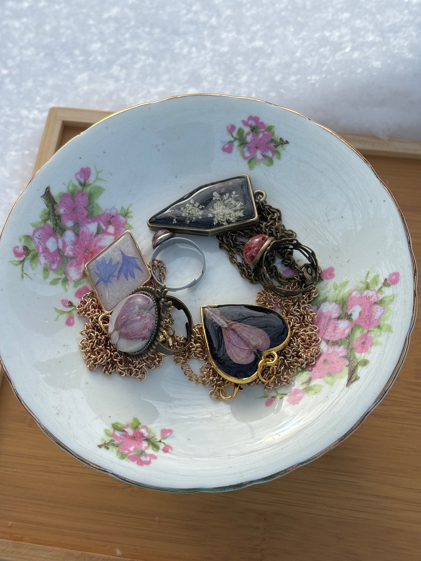 Tea Cup Jewelry Holder