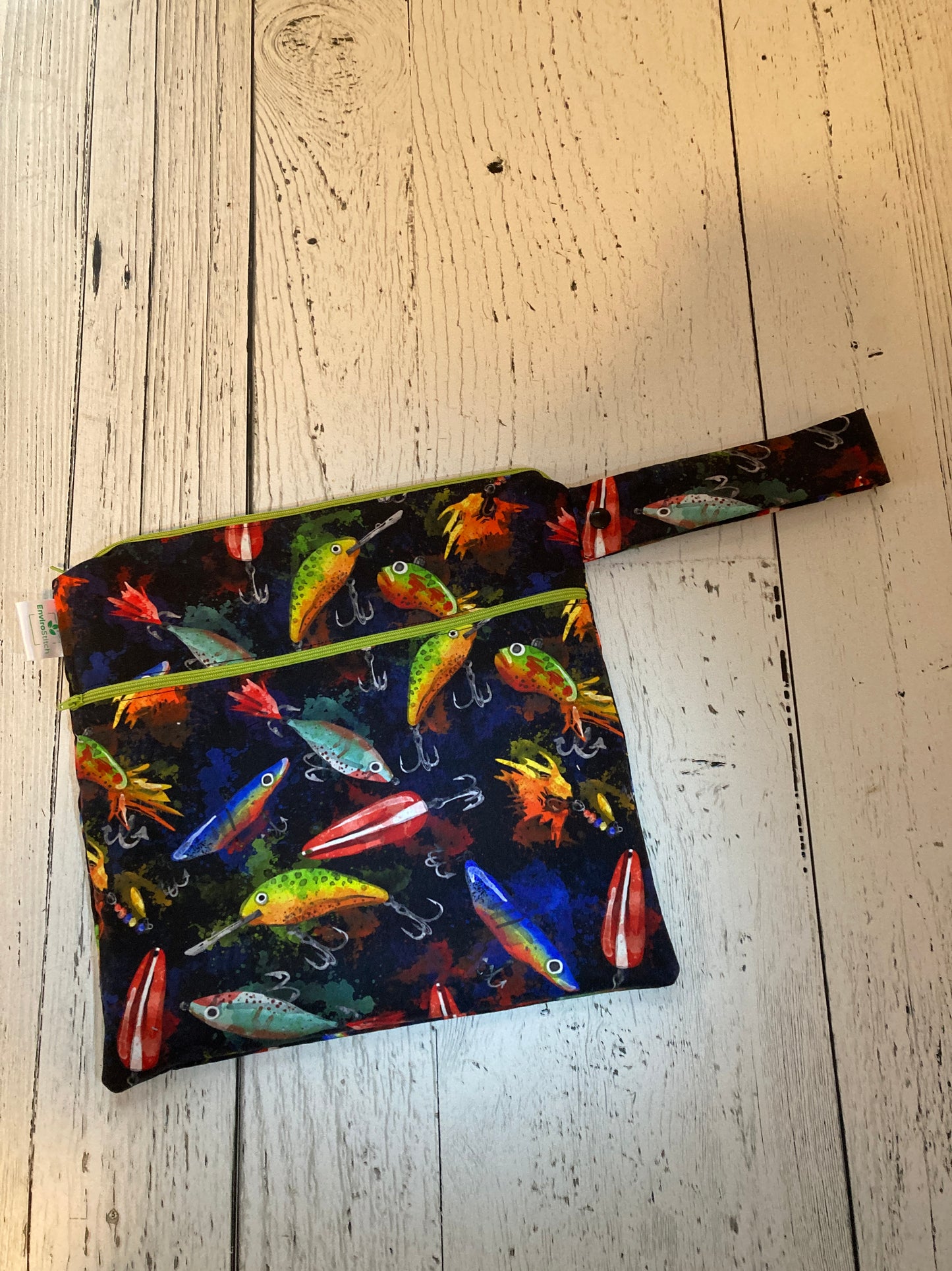 Fishing Lure Double Zipper Wetbag