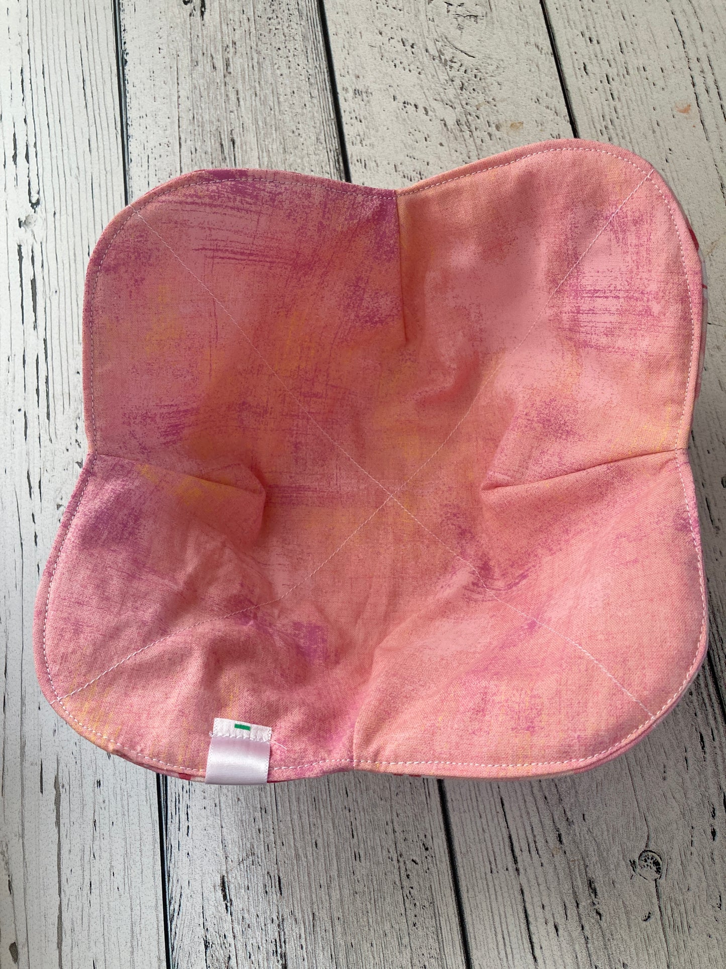 Dragonflies on Pink Bowl Cozy