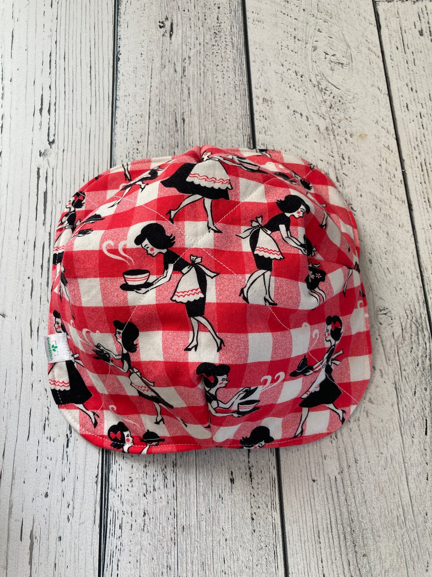Housewife Bowl Cozy with Hearts