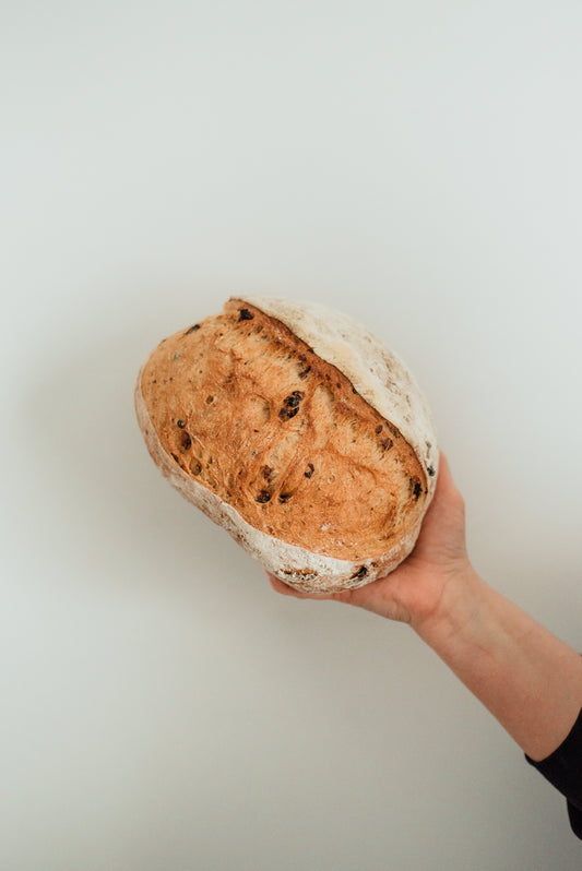 Olive & Sun-dried Tomato Sourdough