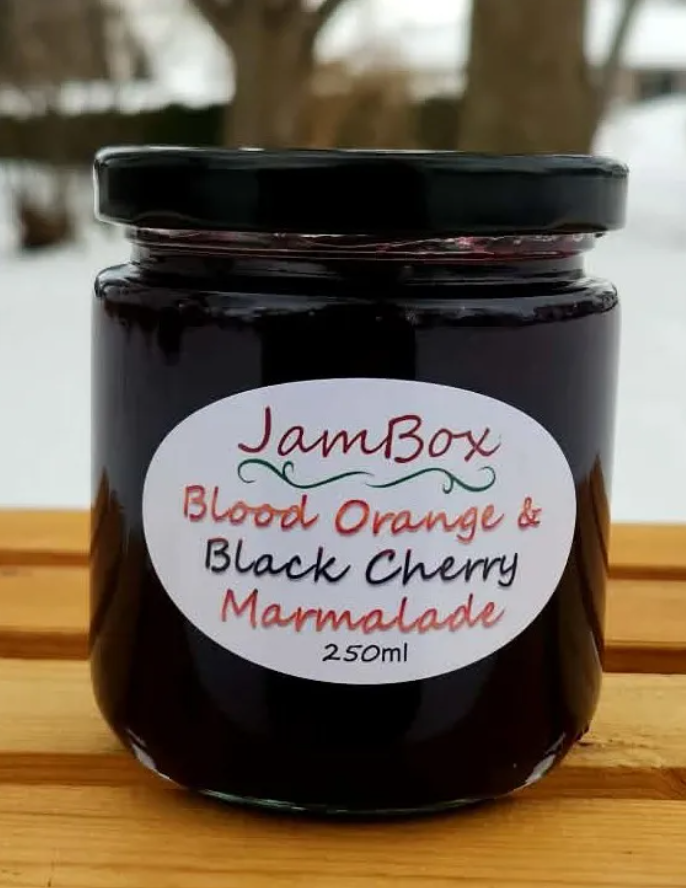Blood Orange & Black Cherry Marmalade (250mL)