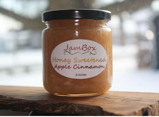 Honey Sweetened Apple Cinnamon Jam (250mL)