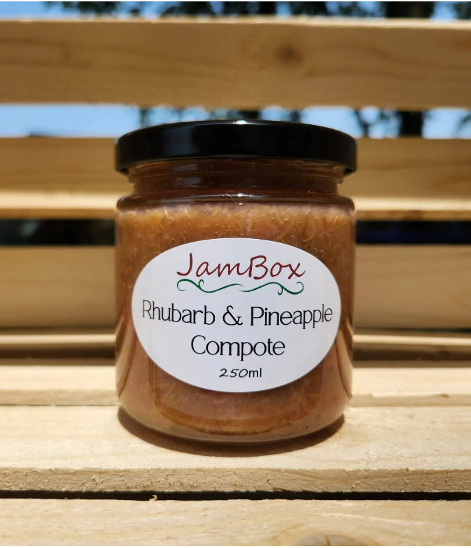 Rhubarb & Pineapple Compote (250mL)
