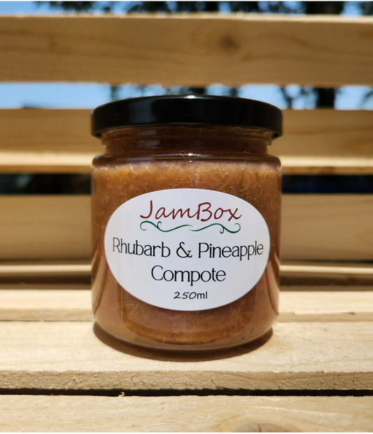 Rhubarb & Pineapple Compote (250mL)