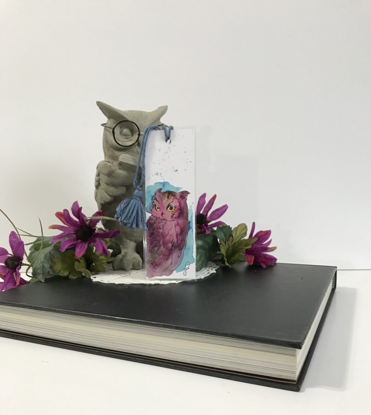 Bookmark – Pink Owl